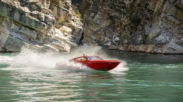 Jet boat rafting