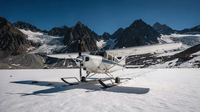What an alpine or glacier landing actually involves