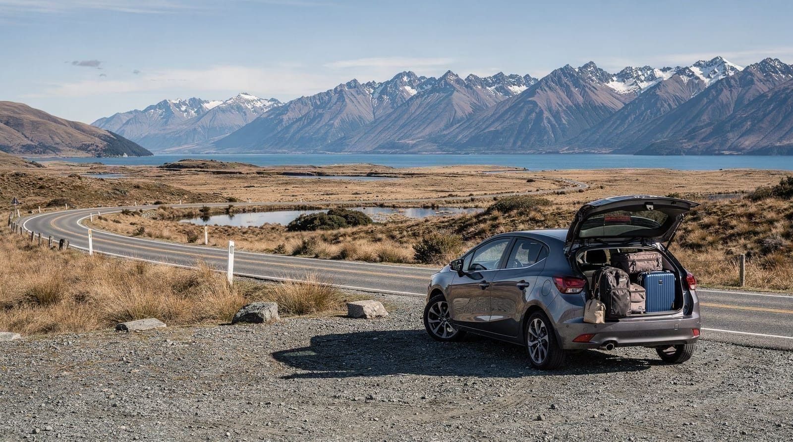 Aluguer de carro em Queenstown: o que o contrato não cobre