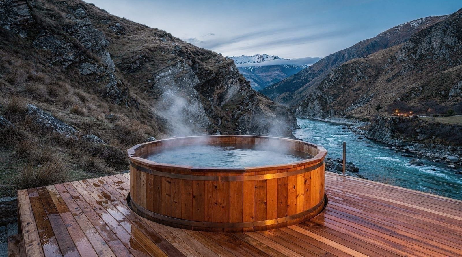 Águas termais e saunas perto de Queenstown
